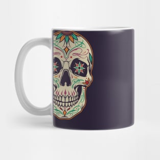 Skeletor Head Flowers Digital Art /Funny Gift Edit Mug